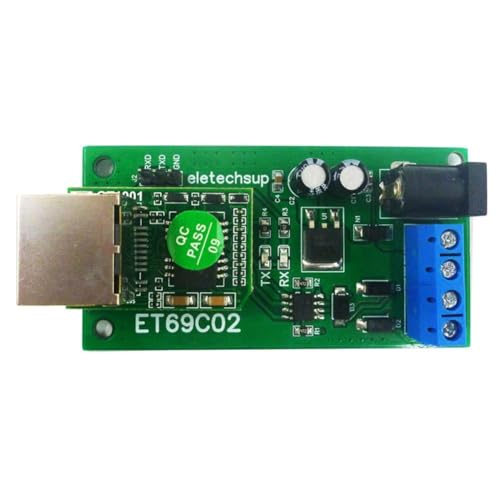 Begchy ET69C02 Ethernet-Netzwerk IP RJ45 zu RS485 Buskonverter für Modbus RTU Master Slave Client Server MQTT PLC von Begchy
