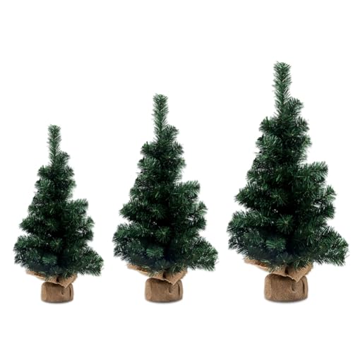Begchy Künstlicher Mini-Weihnachtsbaum, Miniatur-Ornamente zur Dekoration des Esstischs der Küche im Innenbereich von Begchy