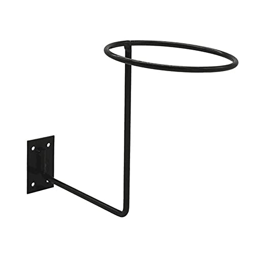 Begchy Malen auf die Wand Ball Rack PerüCke Display Rack Fahrrad Motorrad Helm Display Rack Schwarz von Begchy