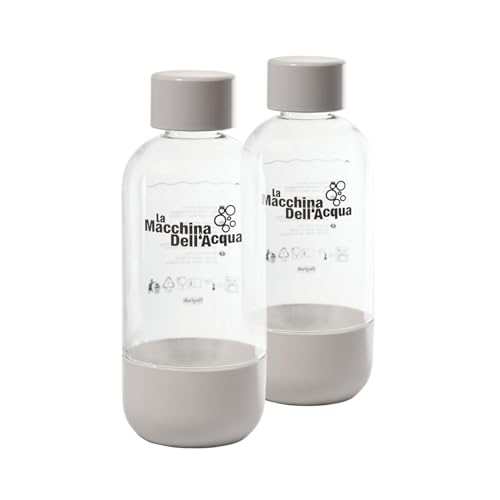 Beghelli 3336 PET-Flaschen mit luftdichtem Deckel, 0.92 Liter, Doppelpack von Beghelli