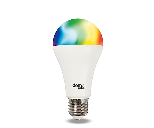 Beghelli - E27 Alexa Smart DROP 11W RGB-CCT WiFi LED-Glühbirne, kompatibel mit App, einfache Hausautomation, Farbsteuerung und Warm-/Kaltlicht, Sprachsteuerung für Google Assistant, 1 Stück von Beghelli