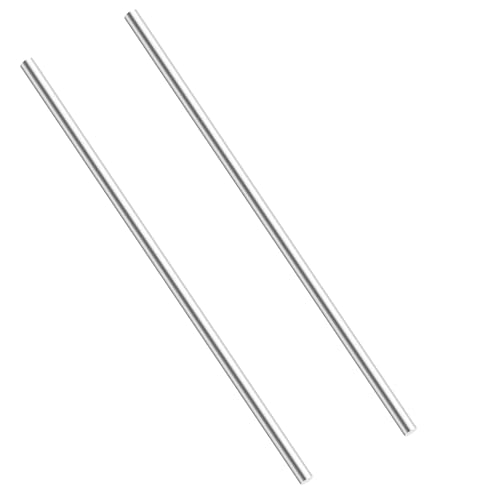 2 Stück Linearführung Linearwelle 8mm X 300mm, Edelstahl Linearwelle, Ø8mm Linearschiene Optische Achse, Edelstahl Rundstäbe für 3D Drucker, DIY von Begonia