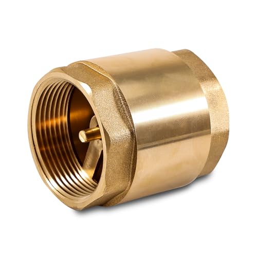 Messing Rückschlagventil 1 Zoll, DN25 Rückflussverhinderer mit Innengewinde, 1,6MPa Universal Rückschlagventil für Waschmaschine, Pumpe, Brunnen, Garten, Regentonne, Fass Messing Rückschlagventil 1 Zoll, DN25 Rückflussverhinderer mit Innengewinde, 1,6MPa Universal Rückschlagventil für Waschmaschine, Pumpe, Brunnen, Garten, Regentonne, Fass von Begonia