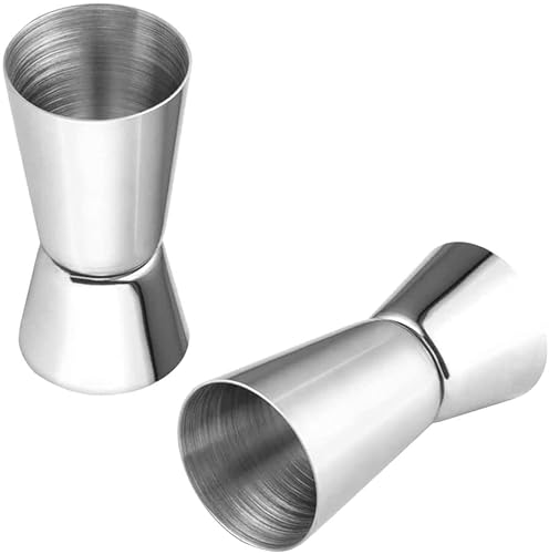 Cocktail-Messer – 30 ml/15 ml (2er-Set) – Alkohol-Messbecher – Bar-Messer – Barkeeper von Begoon