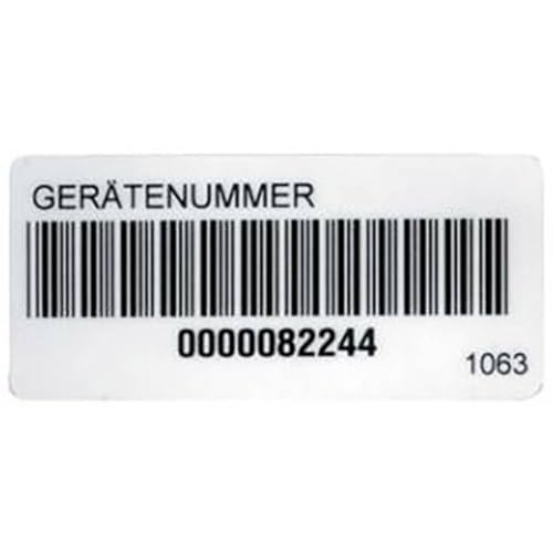 Beha-Amprobe Amprobe 2389952 1063D Barcode-Aufkleber 1036D 1St von Beha-Amprobe