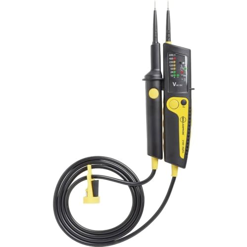 Beha-Amprobe 4312495 2100-ALPHA Spannungs-Durchgangsprüfer mit zuschaltbarer Last, Schwarz von Beha-Amprobe
