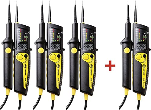 Beha-Amprobe 4980718 2100-GAMMA Bundle Zweipoliger Spannungspruefer III 1000 V, CAT IV 600V Akustik, LCD von Beha-Amprobe