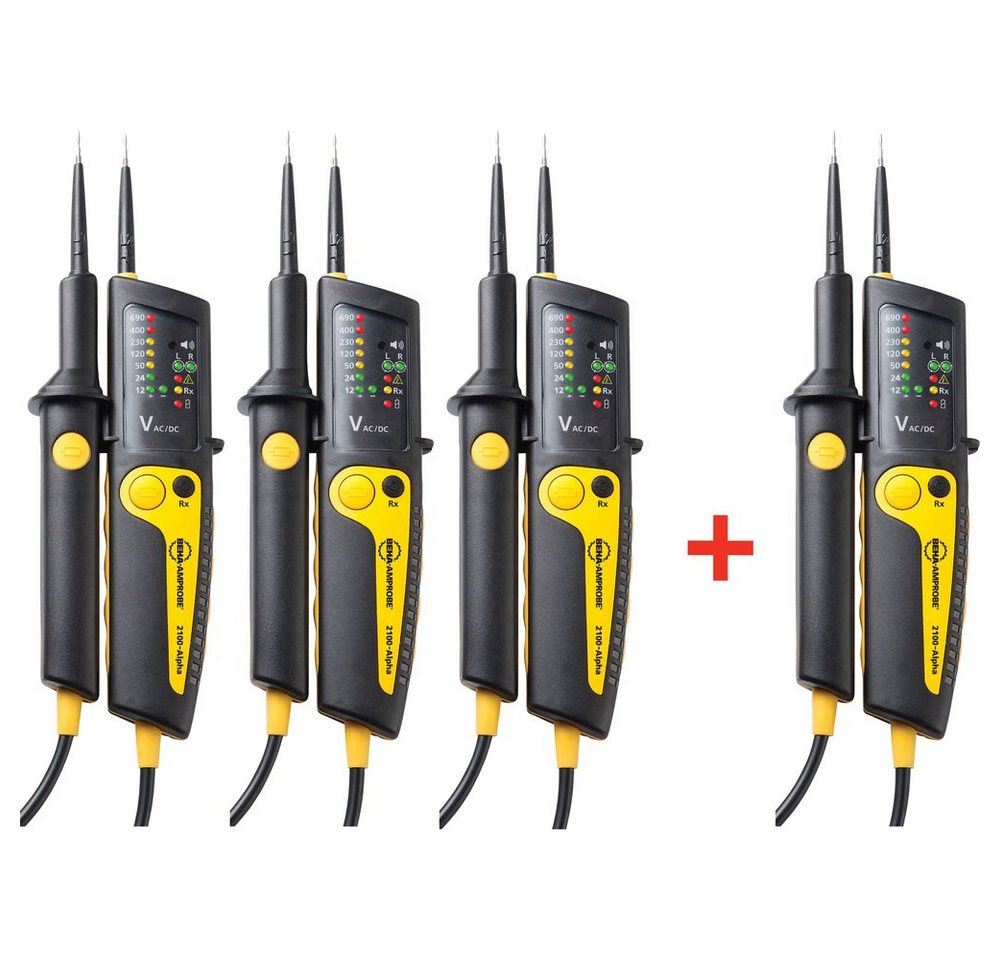 Beha Amprobe Spannungsprüfer Beha Amprobe 2100-ALPHA BUNDLE Zweipoliger Spannungsprüfer CAT III 10, (2100-ALPHA BUNDLE) von Beha Amprobe