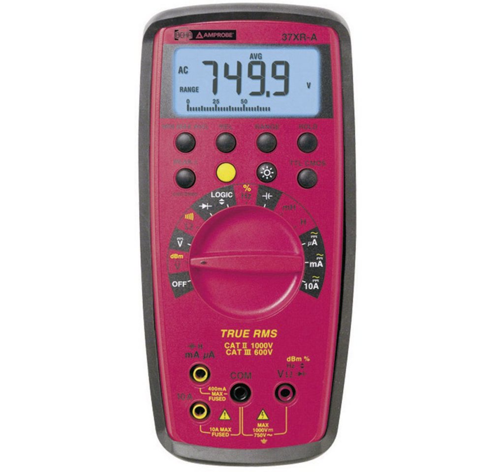 Beha Amprobe Spannungsprüfer Beha Amprobe 37XR-A-D Hand-Multimeter digital CAT II 1000 V, CAT III, (37XR-A-D) von Beha Amprobe