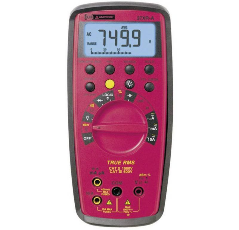 Beha Amprobe Spannungsprüfer Beha Amprobe 37XR-A-D Hand-Multimeter digital CAT II 1000 V, CAT III, (37XR-A-D) von Beha Amprobe