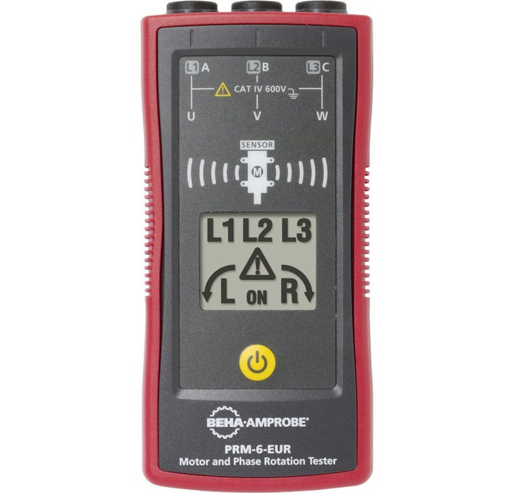 Beha Amprobe Spannungsprüfer Beha Amprobe PRM-6-EUR KIT Drehfeldmessgerät CAT IV 600 V LCD, (PRM-6-EUR KIT) von Beha Amprobe