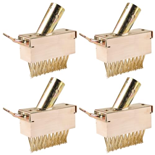 4 Stück Unkraut Fugenbürste, Fugenbürste Unkraut mit Metallborsten, Unkrautbürste Stahlbürste Fugenkratzer, Fugenbesen mit Haken für Unkraut Moos und Algen aus Platten-Fugen 4 Stück Unkraut Fugenbürste, Fugenbürste Unkraut mit Metallborsten, Unkrautbürste Stahlbürste Fugenkratzer, Fugenbesen mit Haken für Unkraut Moos und Algen aus Platten-Fugen von Behogan