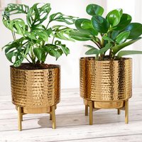 .gehämmert Goldmetall Pflanzer Für Wohnkultur | Dekorativer Blumentopf Indoor Wohnzimmer Herzstück Geburtstagsgeschenk Golden .gehämmert Goldmetall Pflanzer Für Wohnkultur | Dekorativer Blumentopf Indoor Wohnzimmer Herzstück Geburtstagsgeschenk Golden von Behoma