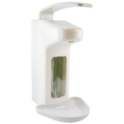 BASIC PLUS 1 Wandspender für 500 ml Flaschen Seifenspender Spender Desinfektionsspender von Behrend Homecare