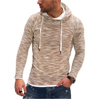 behype Kapuzensweatshirt "B-JOHN" im trendigen Layer-Look behype Kapuzensweatshirt "B-JOHN" im trendigen Layer-Look von Behype