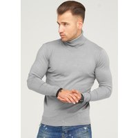 behype Rollkragenpullover "TIBERIUS", im modischen Slim Fit-Schnitt von Behype