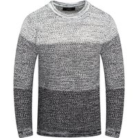 behype Strickpullover "MKBlone" Colour-Block behype Strickpullover "MKBlone" Colour-Block von Behype