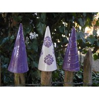 Käferzipfel Im 3Er Set Lila/Weiß von BeiFrauWunder