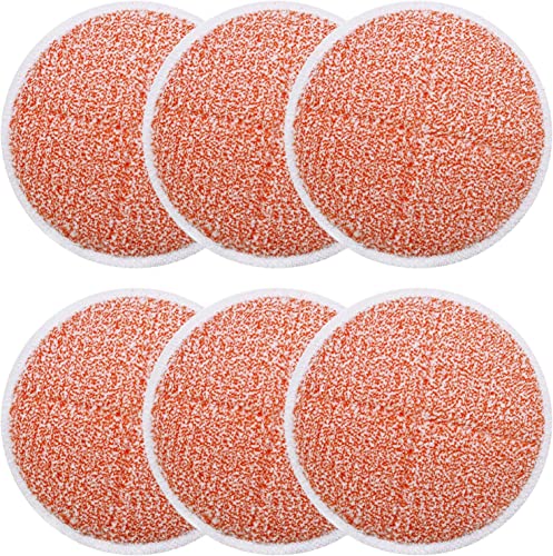 BeiLan Spinwave Ersatz-Pads kompatibel mit Bissell Spinwave 2124 2039 Series, schwere Scheuerschwämme, 6 Stück von BeiLan