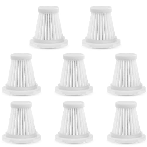 8 Stück Filter Ersatzteile für Rabigala Antifnuo Micisty Feolaviy kabellosen Mini-Handstaubsauger，Waschbare HEPA-Filter Ersatzfilter von BeiLan