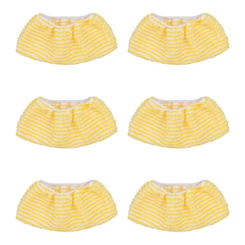 BeiLan Mikrofaser Handdüsen Überzugsset kompatibel mit Kärcher Dampfreiniger EasyFix SC 2, SC 3, SC 4, SC 5, waschbarer Handdüse Zubehör ersatztücher (6er Pack) von BeiLan