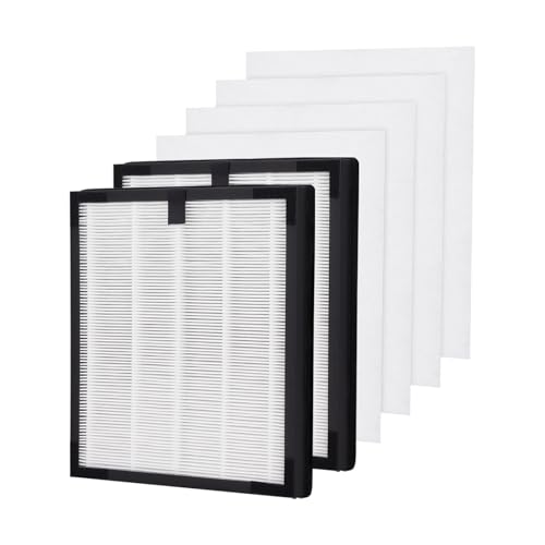 HY4866 Ersatzfilter Kompatibel mit MORENTO HY4866 Luftreiniger, 3-in-1 H13 HEPA Luftfilter Ersatzfilter für HY4866 Filter Ersatz, Aktivkohlefilter (2 Filter + 4 Vorfilter) von BeiLan