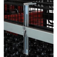 Logitrans Klemmvorrichtung für Elektro-Stapler, schwenkbar, einstellbare Boxenhalter von Logitrans