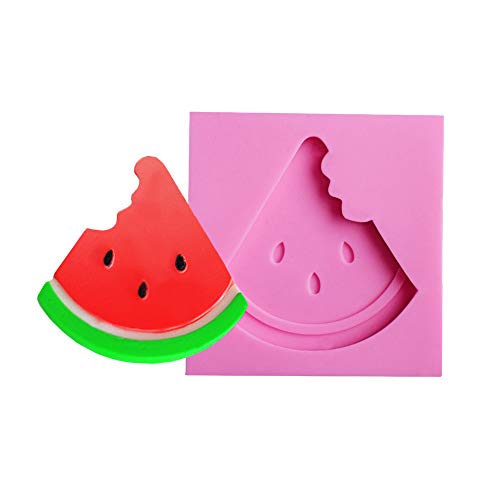 Beiersi Wassermelone Silikon Form Für Fondant Marzipan Tortendeko Ausstecher Seife Silikon Backen Formen Dekoration Werkzeug von Beiersi
