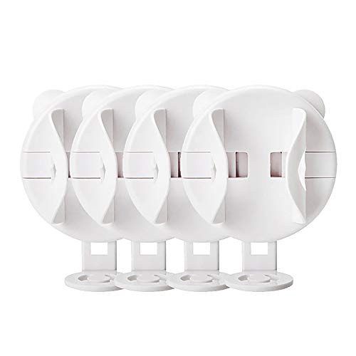 Beifenl 4Pc Elektrische Zahnbürste Wandmontierte Halter Traceless Stand Rack Zahnbürste Organizer Platzsparend Badezimmer Zubehör von Beifenl