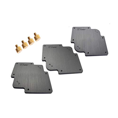 3 Stück Eckvorschablone für Fräser/Trimmer, R10 x R15, R20 x R25 und R30 x R35 Rundeckjigset 3 Stück Eckvorschablone für Fräser/Trimmer, R10 x R15, R20 x R25 und R30 x R35 Rundeckjigset von Beikalone