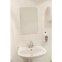 Vialux® Flachspiegel, Acrylglas (PMMA), HxB 1.200 x 400 mm, ohne Rahmen von Vialux®