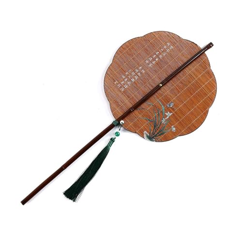 Ancient Styles Taillenventilator Bambus Chinesische Faltbare Hand Runde Faltfächer Kompakt Handventilator Geschenk Runder Faltbarer Handfächer Ancient Styles Taillenventilator Bambus Chinesische Faltbare Hand Runde Faltfächer Kompakt Handventilator Geschenk Runder Faltbarer Handfächer von Beimus