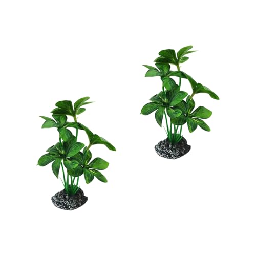 Beimus Aquarium Landschaft Blatt Modell Aquarien Dekorationen Kunst Terrarium Lebensraum Ornamente Aquarium Landschaft von Beimus