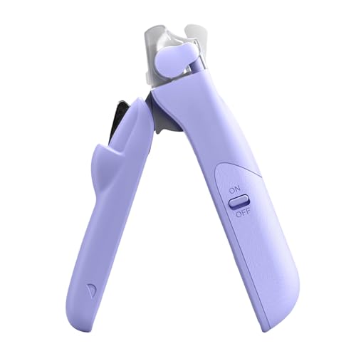 Beimus Katzennagelschneider mit LED-Licht, sanftes Trimmen, einfache Kontrolle, Griff für große und kleine Haustiere, Fellpflege-Werkzeug, Heimgebrauch von Beimus