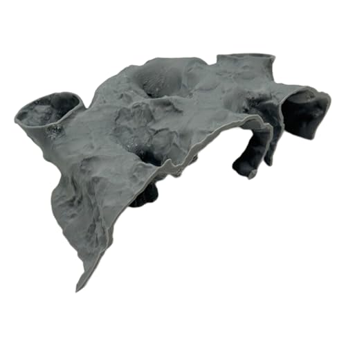 Beimus Strukturierter Unterwasserschutz für Fische, Garnelen, Haus, Höhle, Ornament, Dekoration für Aquarien, Landschaftsbau, Tiefengestaltung, Garnelen-Versteck von Beimus