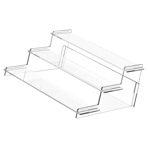 Beimus Transparentes 3-stöckiges Badezimmer-Regal aus Acryl für Schmuck und Kosmetik, Heimdekoration, Regal Beimus Transparentes 3-stöckiges Badezimmer-Regal aus Acryl für Schmuck und Kosmetik, Heimdekoration, Regal von Beimus