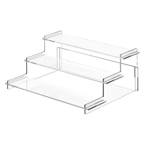Beimus Transparentes 3-stöckiges Badezimmer-Regal aus Acryl für Schmuck und Kosmetik, Heimdekoration, Regal Beimus Transparentes 3-stöckiges Badezimmer-Regal aus Acryl für Schmuck und Kosmetik, Heimdekoration, Regal von Beimus