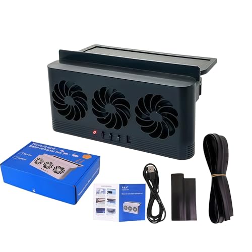 Beimus USB wiederaufladbar/Solar Auto Ventilator Dreifache Kühlleistung 180° Weitwinkel Designs Luftzirkulation Ventilator Auto Ventilator Beimus USB wiederaufladbar/Solar Auto Ventilator Dreifache Kühlleistung 180° Weitwinkel Designs Luftzirkulation Ventilator Auto Ventilator von Beimus