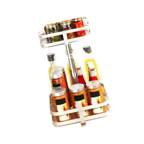 Beimus Um 360 Grad drehbarer Küchen-Arbeitsplatten-Organizer, verstellbare Ebenen, Regal für Badezimmer, Kosmetik, drehbarer Küchen-Arbeitsplatten-Organizer Beimus Um 360 Grad drehbarer Küchen-Arbeitsplatten-Organizer, verstellbare Ebenen, Regal für Badezimmer, Kosmetik, drehbarer Küchen-Arbeitsplatten-Organizer von Beimus