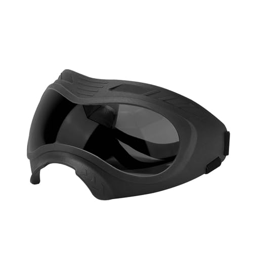 Haustier-Sonnenbrille für kleine bis große Hunde, flexibles Nasenpolster, atmungsaktiv, Sonnenschutz, Outdoor-Zubehör, Haustier-Brillen für Reisen von Beimus