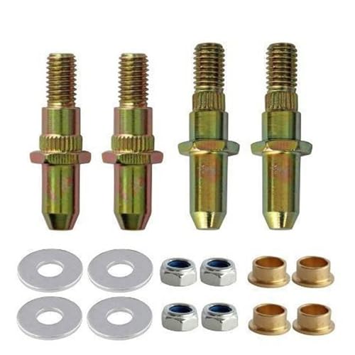 High Precisions Fahrzeugtürscharnier Reparaturset mit Mutter Flachscheiben für ausgewählte Modelle Scharniere Stift und Buchse Reparatur Autotür Scharnier Stift/Buchse Set von Beimus