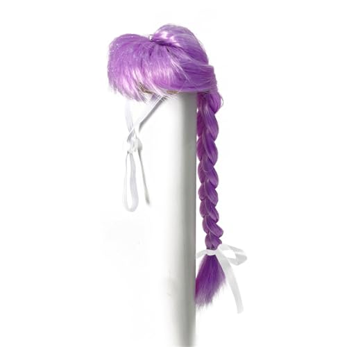 Hunde-Kopfbedeckung, geflochtenes Frisuren-Outfit für saisonale Shows, Bühnenveranstaltungen, Stoffdesign, Haustierkostüm, Haar-Accessoire, geflochtene Perücken Hunde-Kopfbedeckung, geflochtenes Frisuren-Outfit für saisonale Shows, Bühnenveranstaltungen, Stoffdesign, Haustierkostüm, Haar-Accessoire, geflochtene Perücken von Beimus