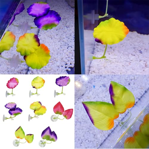 Realistische Kunstpflanze für Kampffische, natürliches Design, mehrere Farben, ideale Ruhe- und Laichumgebung, realistische Aquarium-Pflanze von Beimus