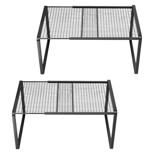 Schnellmontage, Metall-Schrankregale, verstellbare Höhen, Aufbewahrungssysteme für Kleidung und Accessoires, rutschfeste Regal-Trennwand Schnellmontage, Metall-Schrankregale, verstellbare Höhen, Aufbewahrungssysteme für Kleidung und Accessoires, rutschfeste Regal-Trennwand von Beimus