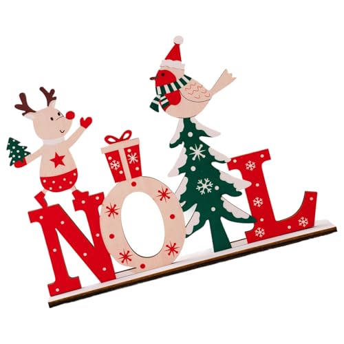 Weihnachtliche Alphabete aus Naturholz, handgefertigt, Urlaubsdekoration für Wohnzimmer, Schreibtisch oder Regal, Dekoration, stabiler Holzsockel, Urlaubsdekoration Weihnachtliche Alphabete aus Naturholz, handgefertigt, Urlaubsdekoration für Wohnzimmer, Schreibtisch oder Regal, Dekoration, stabiler Holzsockel, Urlaubsdekoration von Beimus