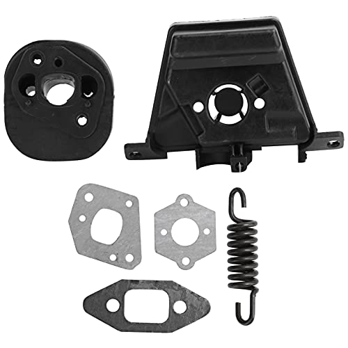 Carb Spacer Set, Carb Adapter Spacer Dichtungssatz Fit für Poulan 2050 2075 2150 2175 2250 PP220 PP260 2055 Kettensäge von Beisha