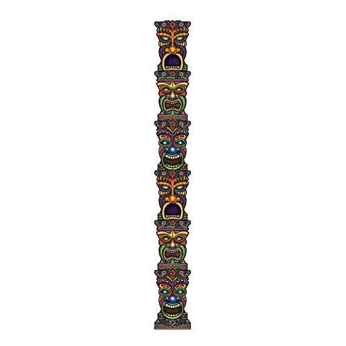 Beistle 50467 Jointed Tiki Totempfahl, 213 cm von Beistle