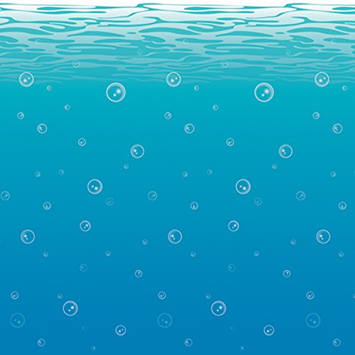 Beistle 52071 Undersea Backdrop, 4-Feet von 30-Feet von Beistle