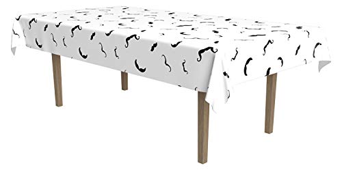 Beistle 54097 Tischdecke, Schnurrbart-Motiv, 137 x 274 cm Beistle 54097 Tischdecke, Schnurrbart-Motiv, 137 x 274 cm von Beistle