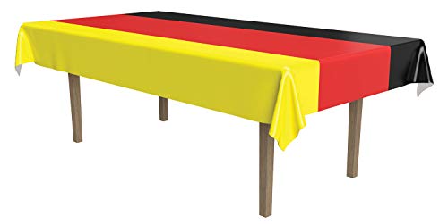 Beistle 57940-BKRY Deutsche Tischdecke, 54 x 108-Zoll von Beistle